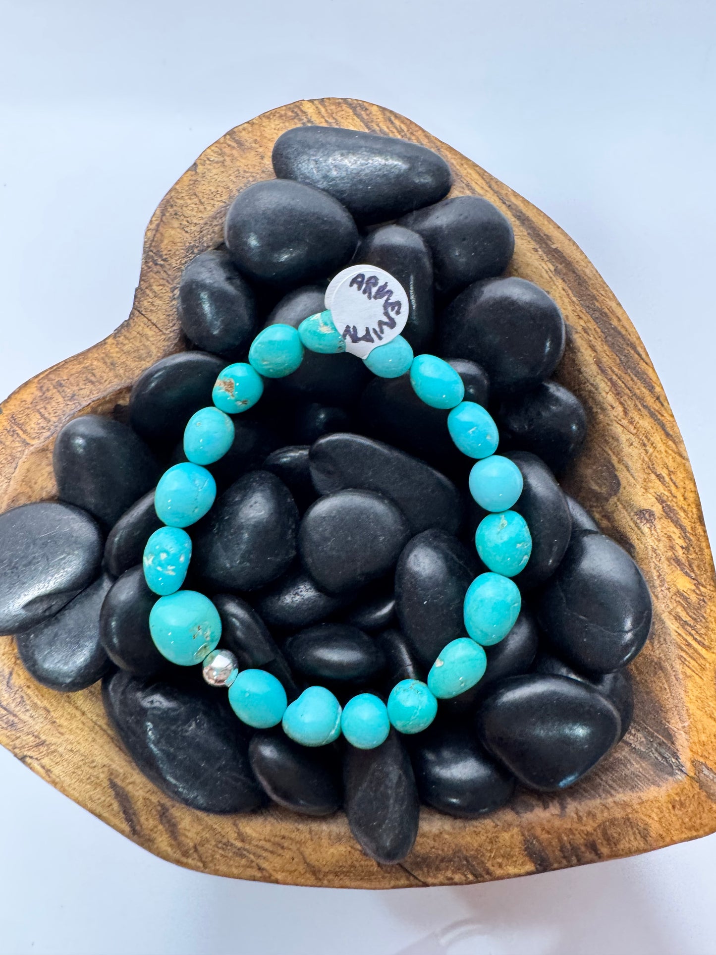 Armenian Turquoise Stretchy Bracelet