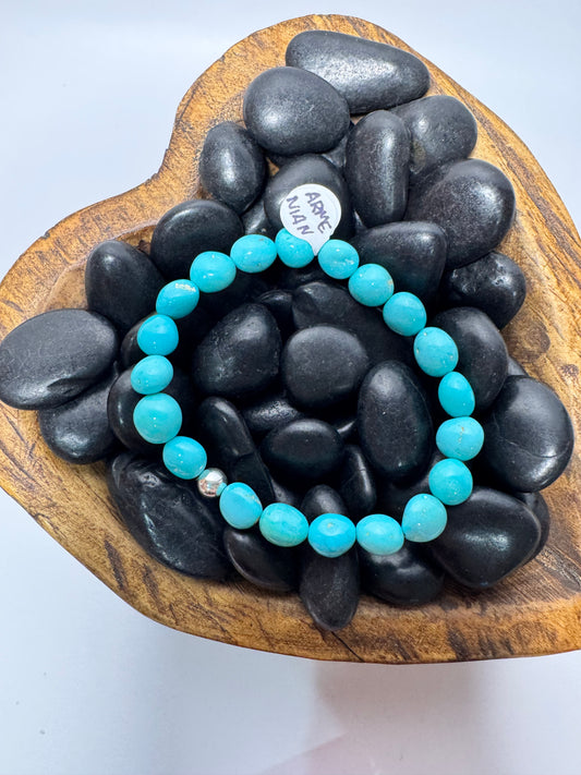 Armenian Turquoise Stretchy Bracelet