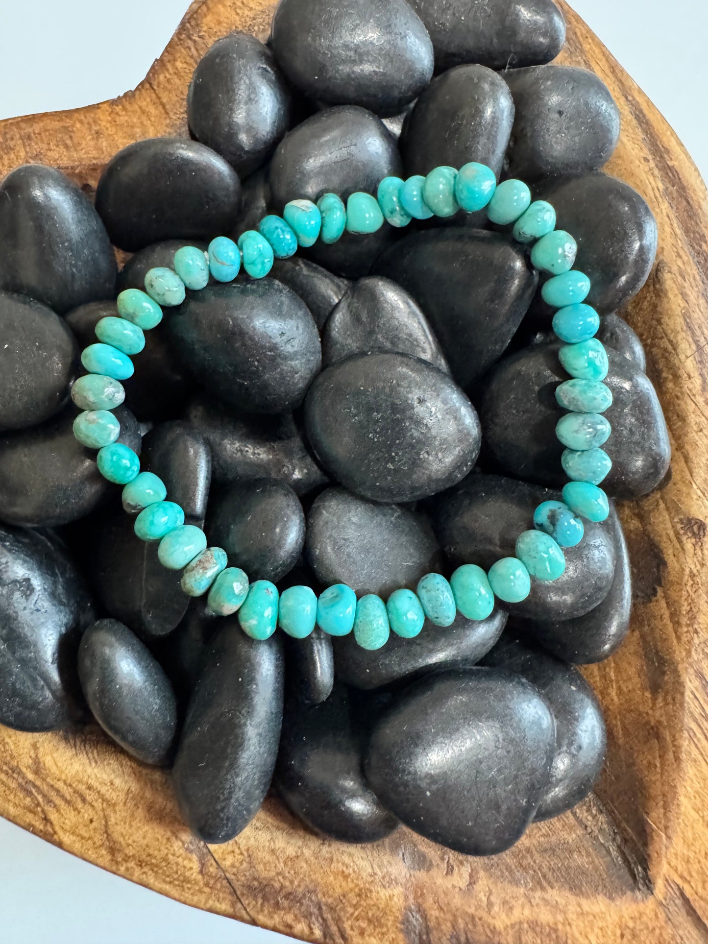 Campitos Turquoise Stretchy Bracelet
