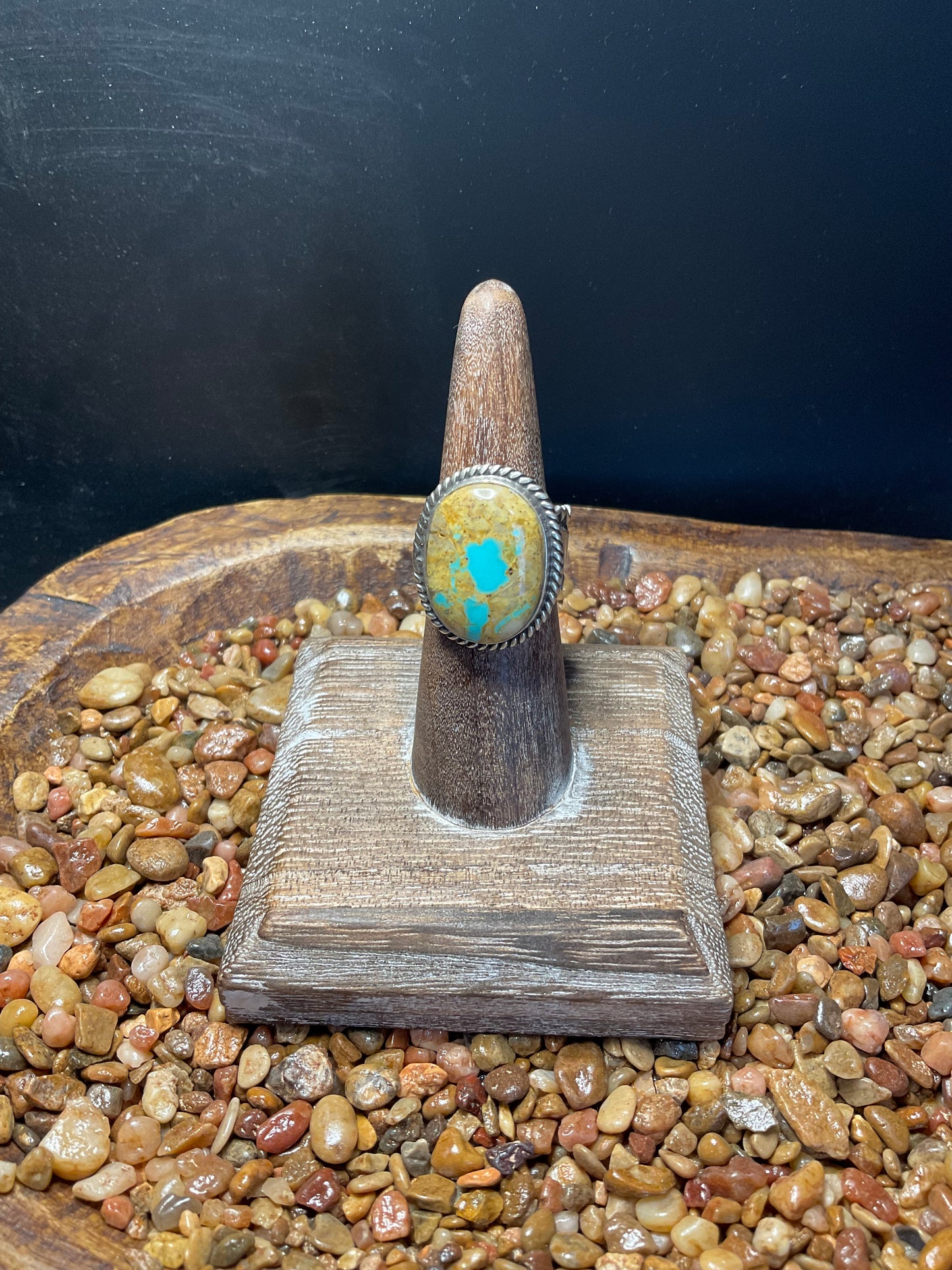 Kingman Turquoise Rings