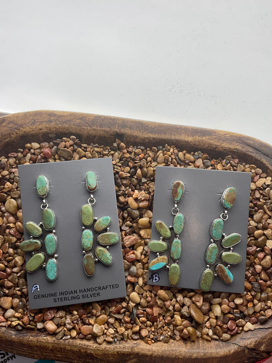 Cluster Dangle Earrings