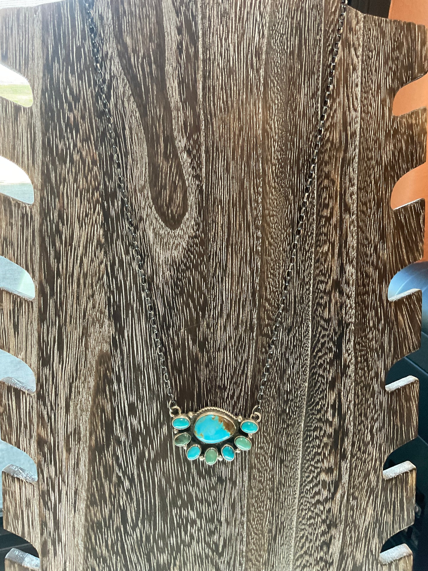 Half Cluster Necklaces