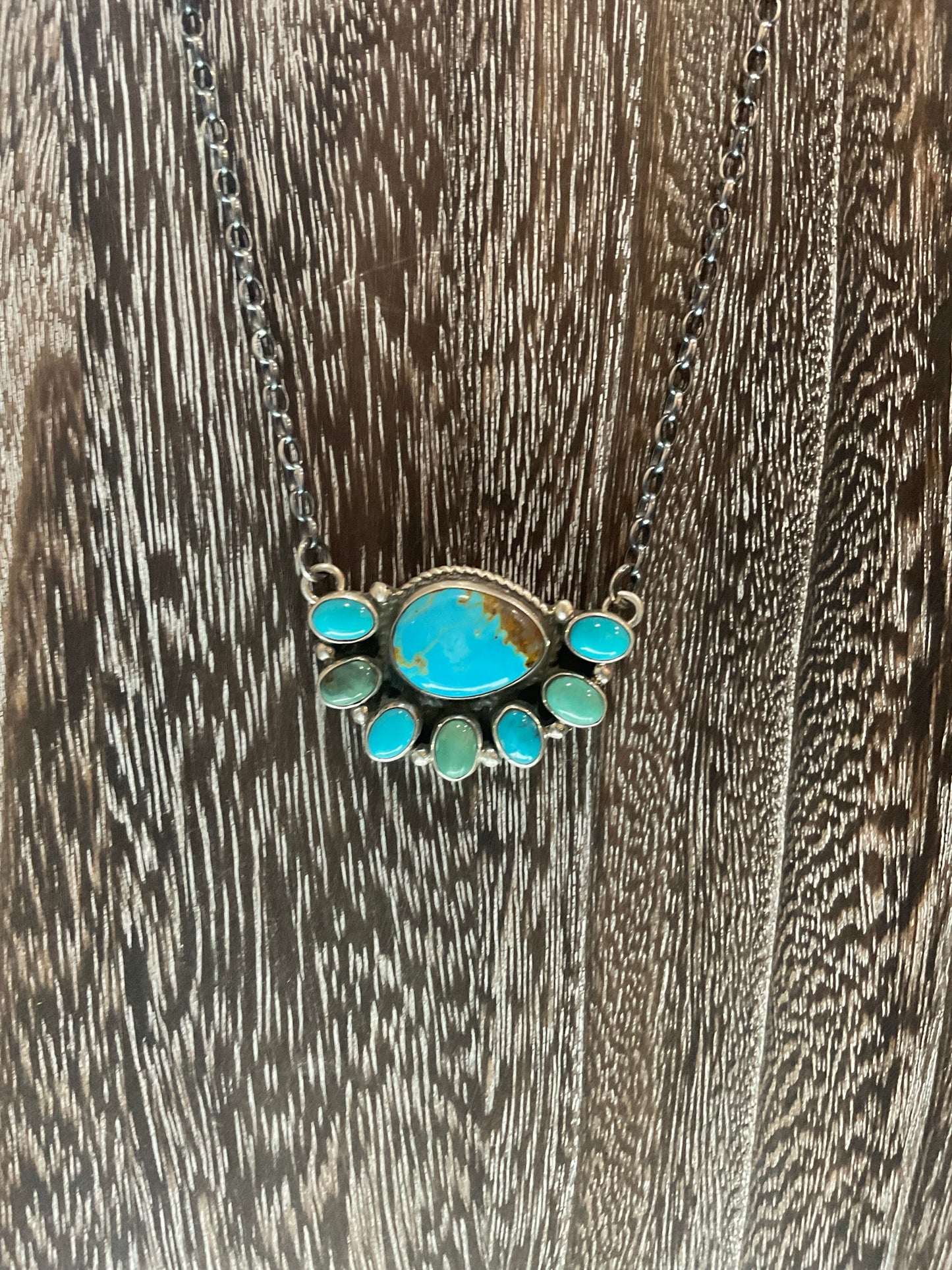 Half Cluster Necklaces