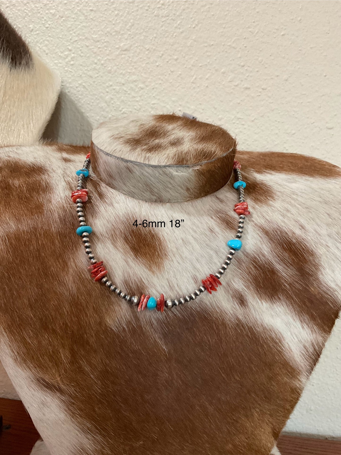 Sterling Silver Pearls with Spiny Oyster & Turquoise