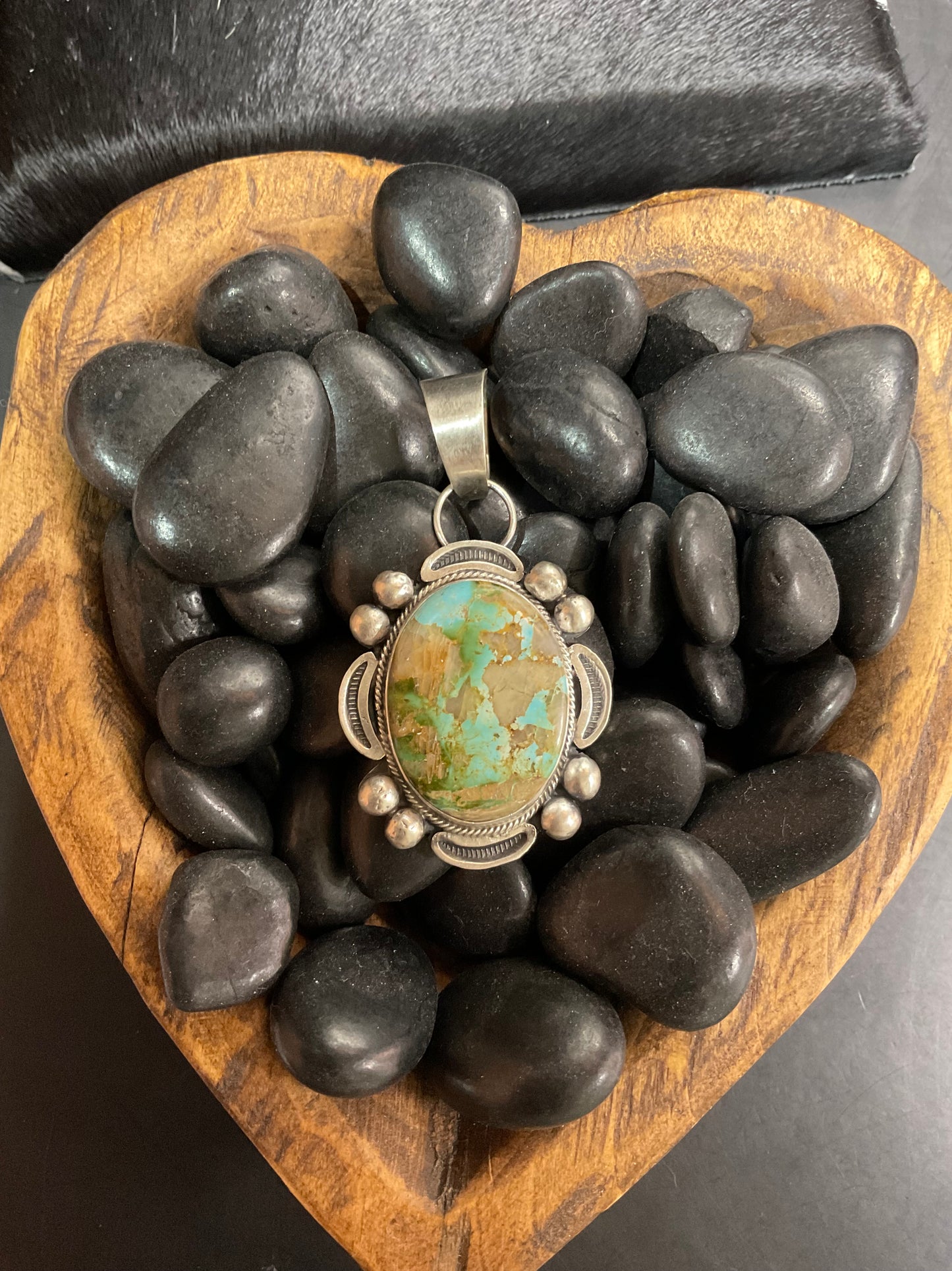 Royston Turquoise Pendant