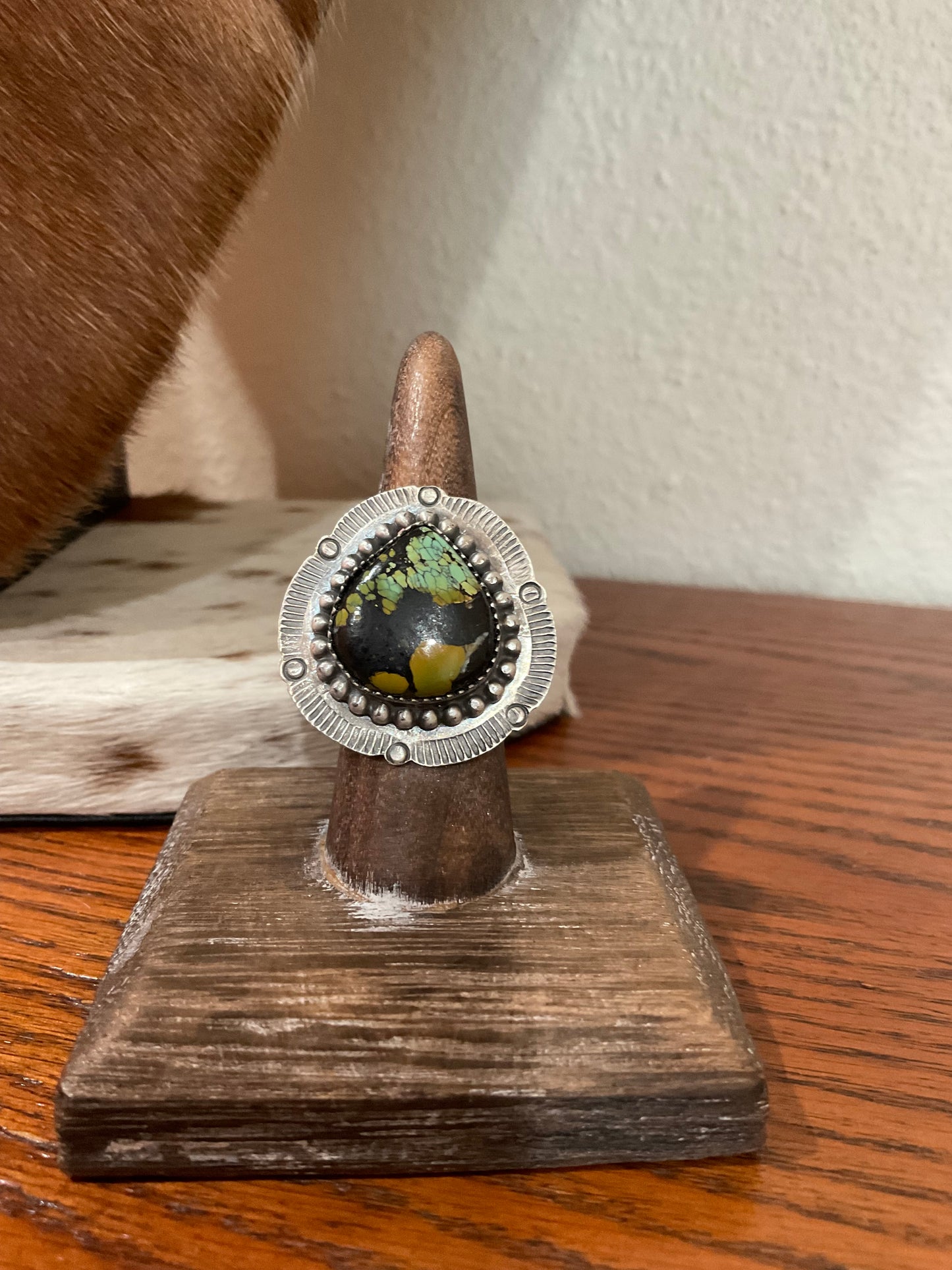Blackjack Turquoise Ring