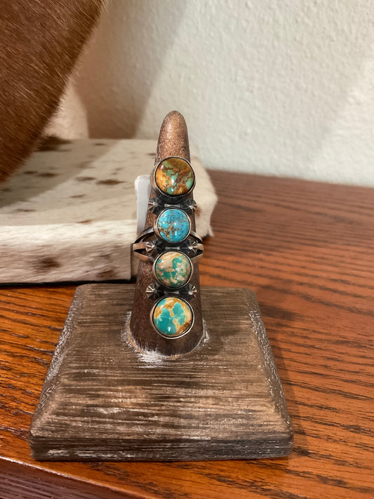 Mixed Turquoise Ring