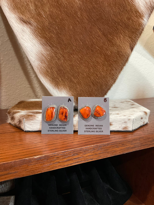 Stud Earrings-Under 1”