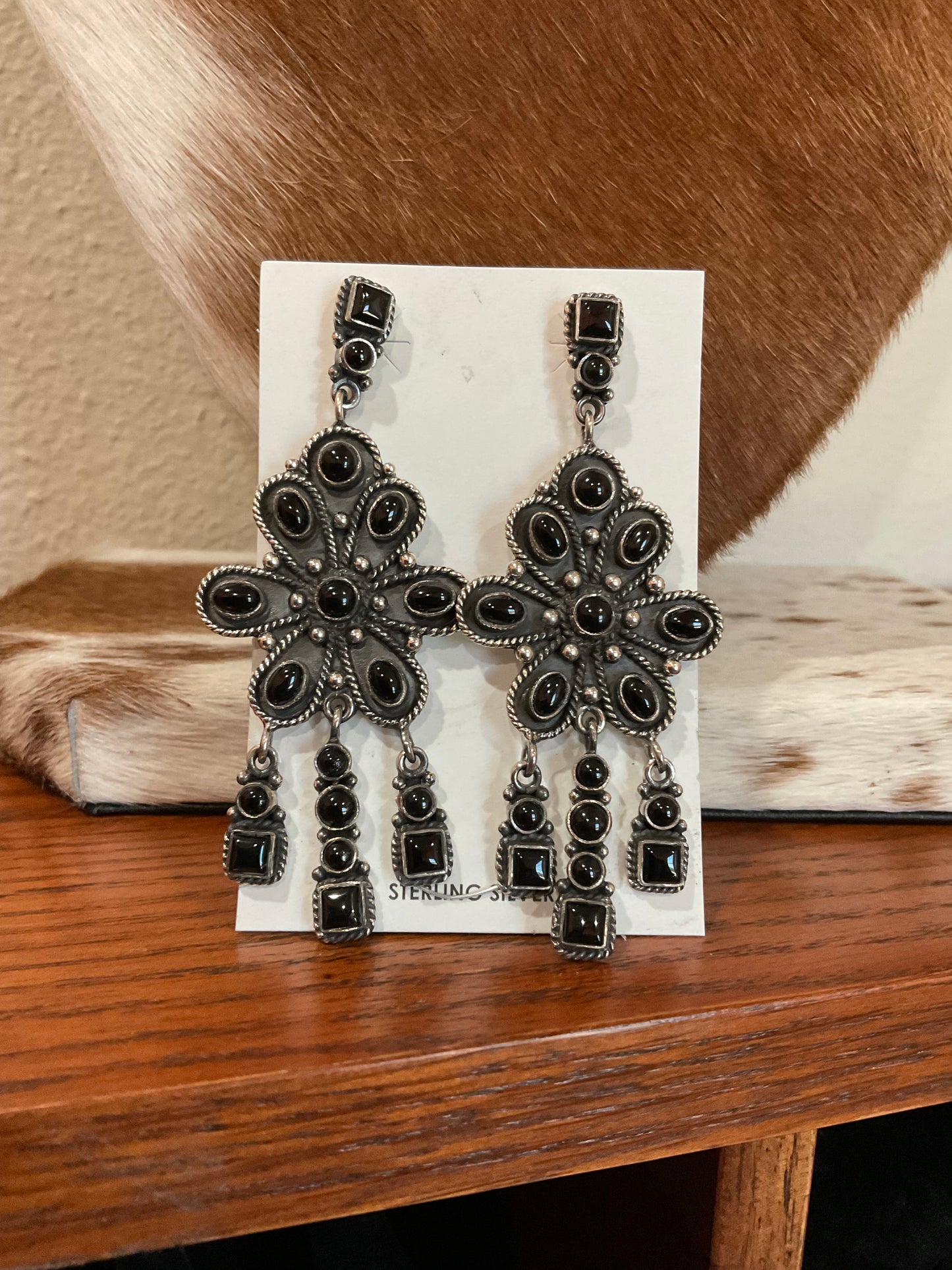 Black Onyx Earrings