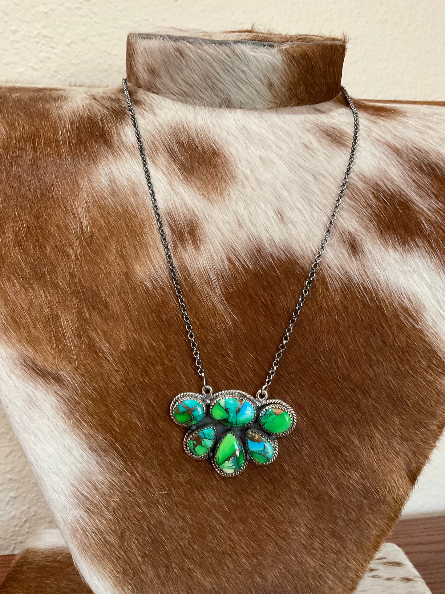 Half Cluster Necklaces