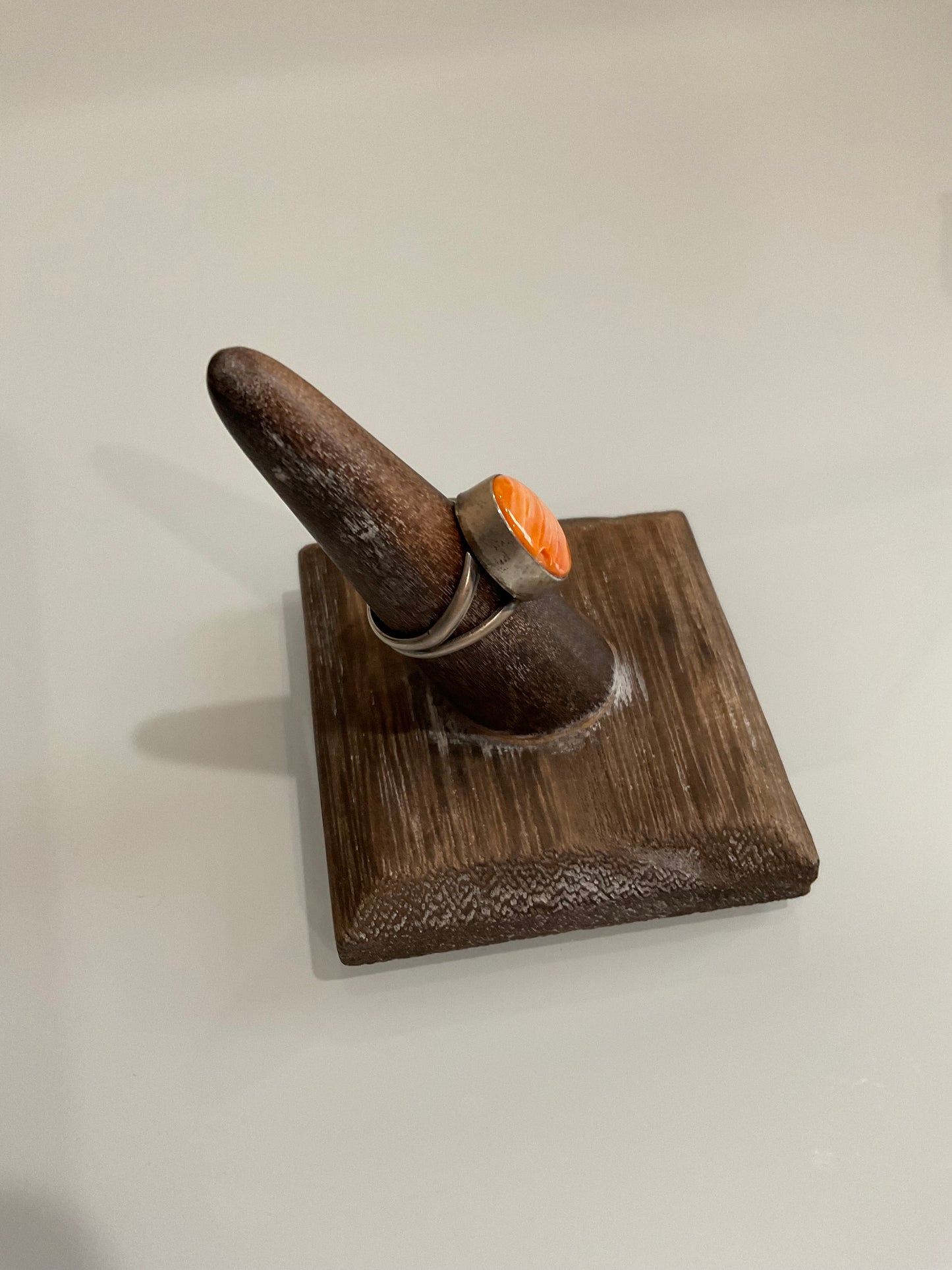 Orange Spiny Oyster Ring