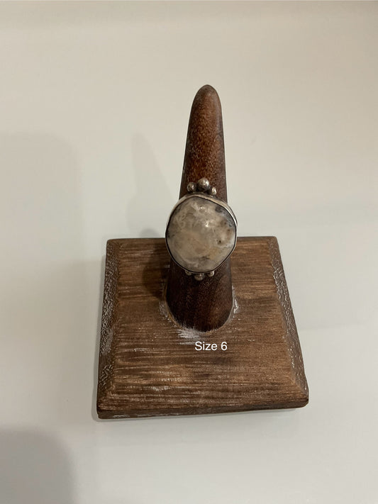 White Buffalo Ring