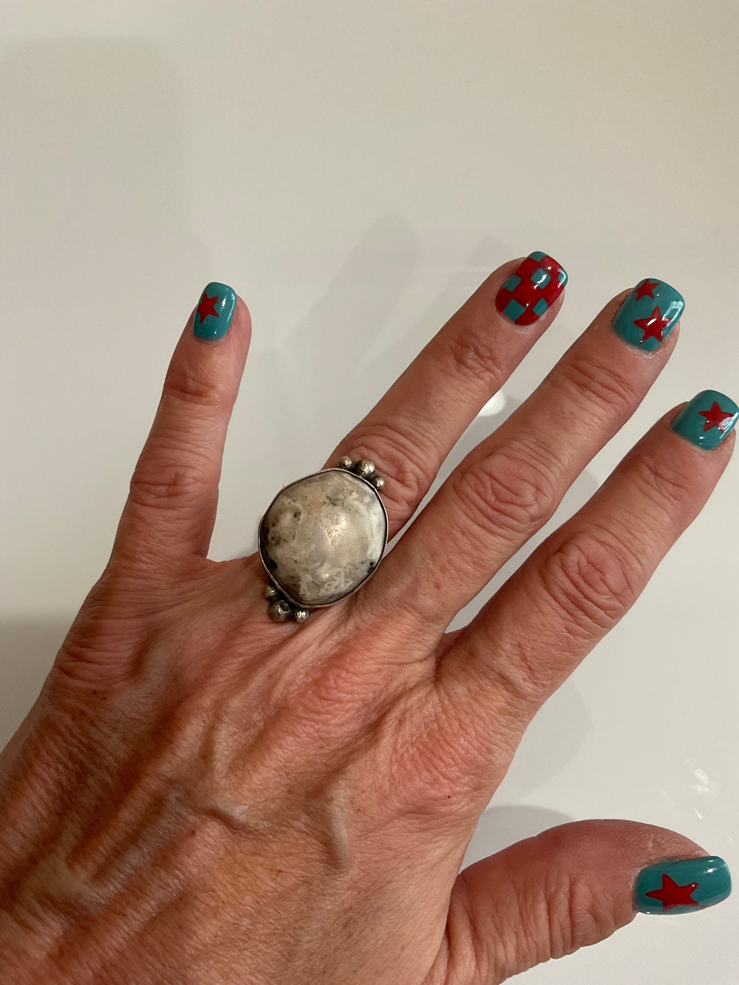 White Buffalo Ring