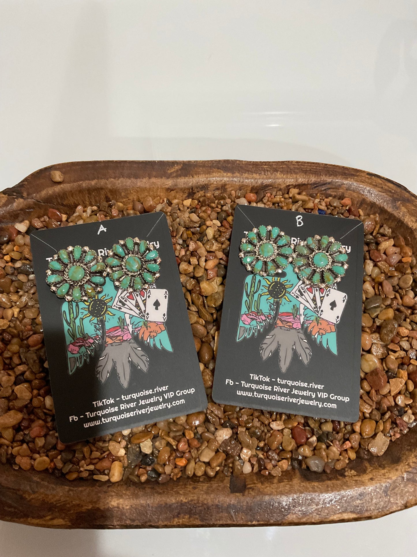 Cluster Stud Earrings