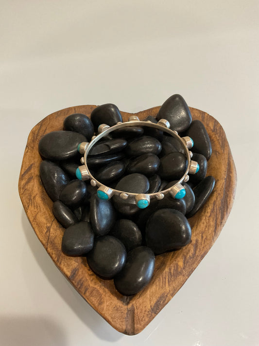 Sleeping Beauty Bangle Bracelet