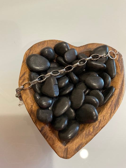 Sterling Silver Charm Bracelet