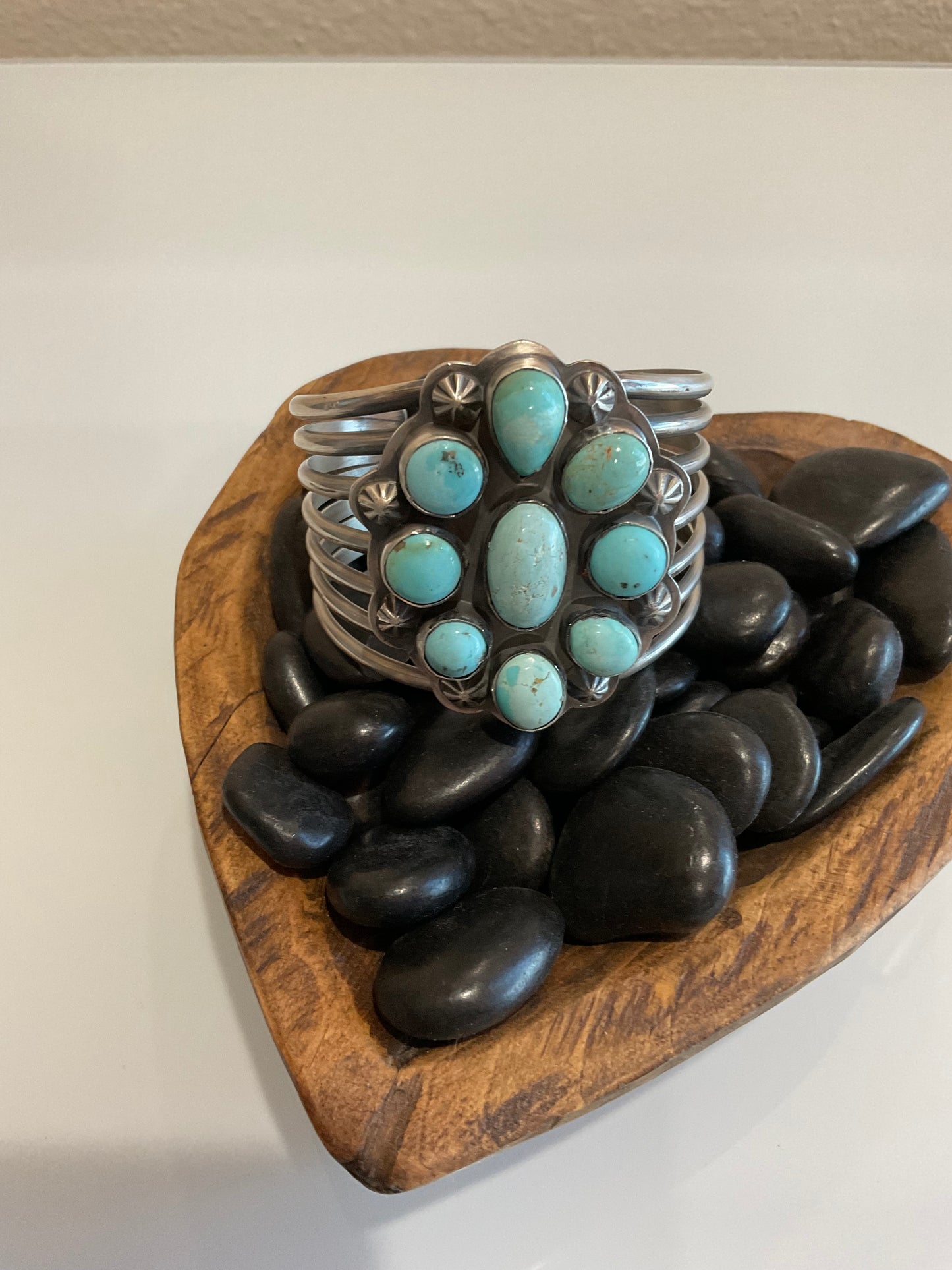 Dry Creek Turquoise Cluster Bracelet