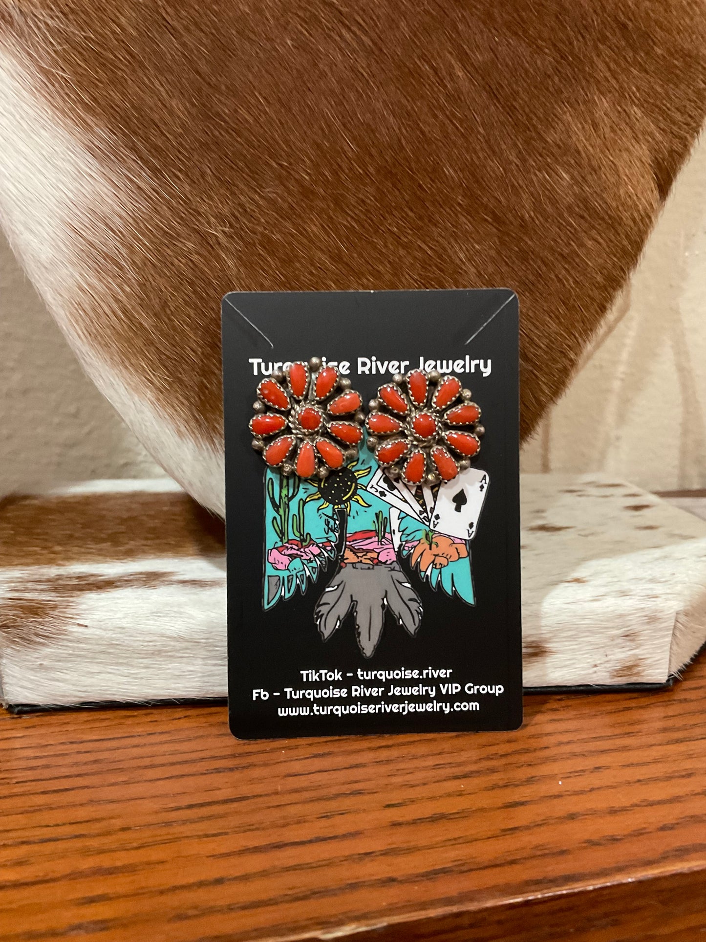 Cluster Stud Earrings