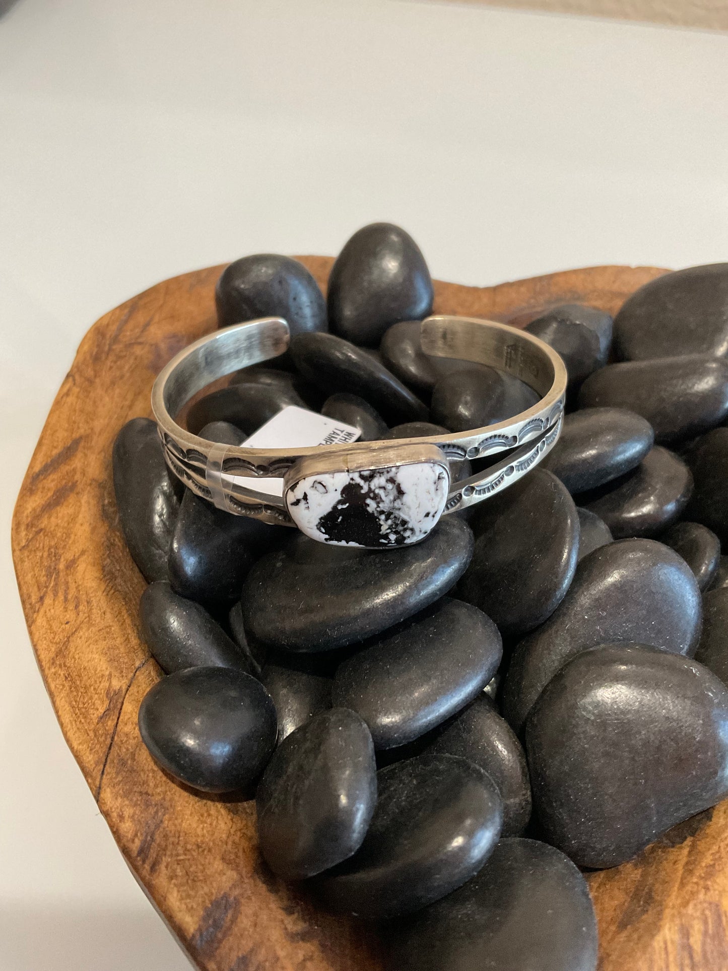 White Buffalo Cuff