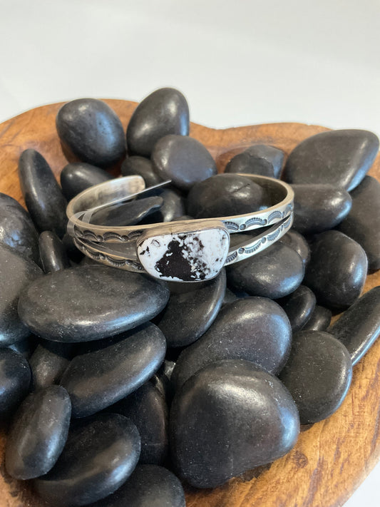 White Buffalo Cuff