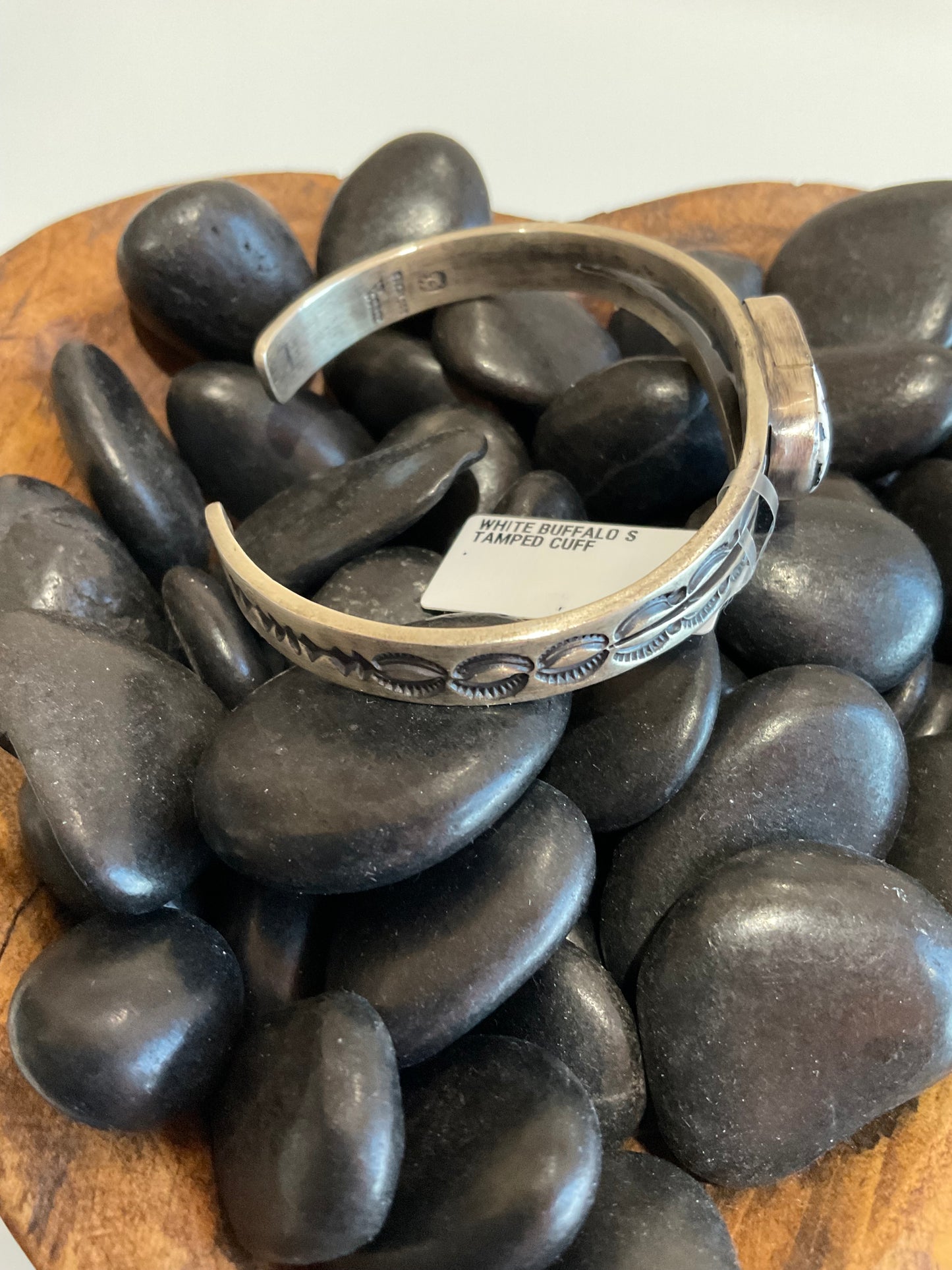 White Buffalo Cuff