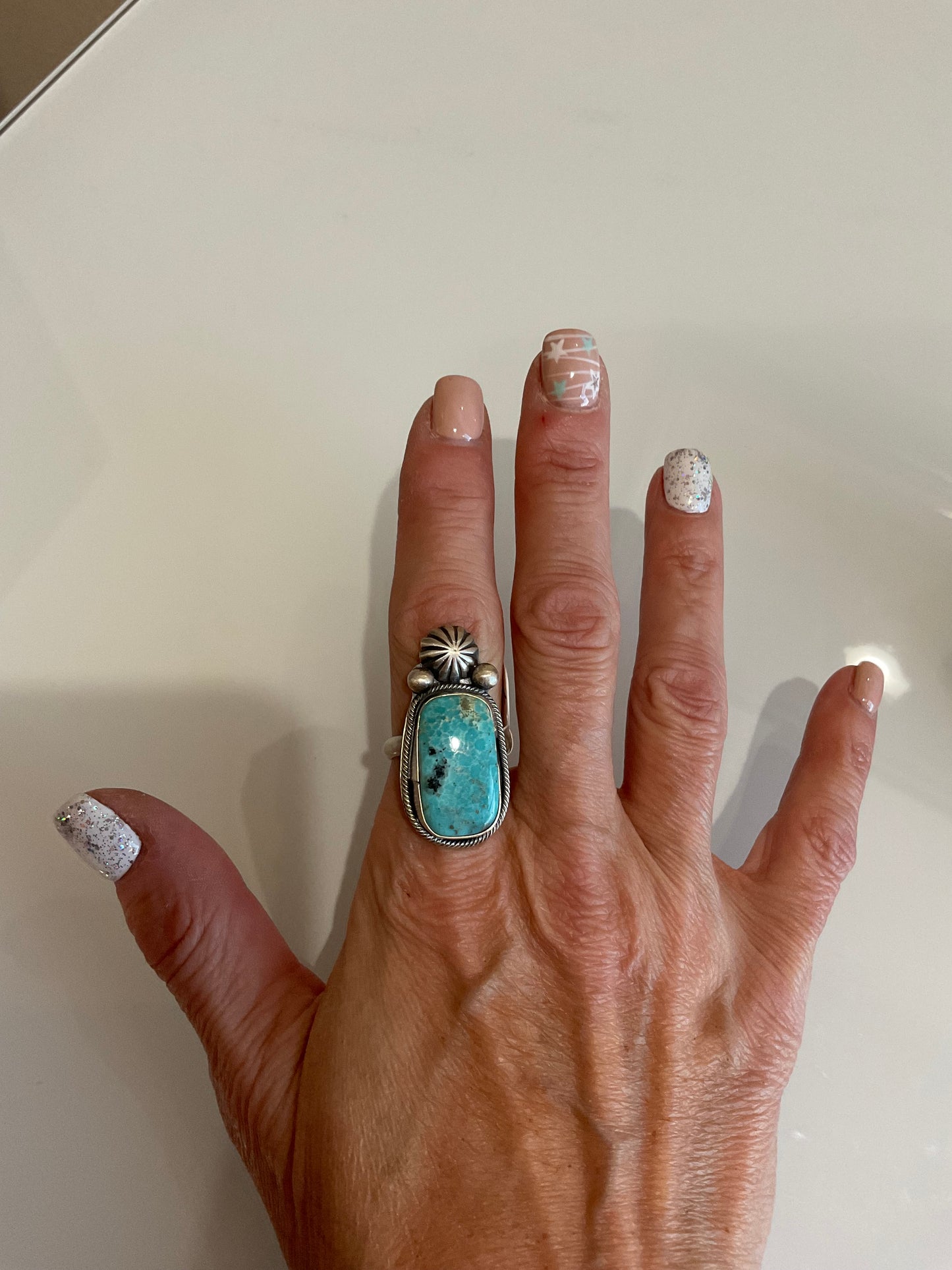 Whitewater Starshot Ring