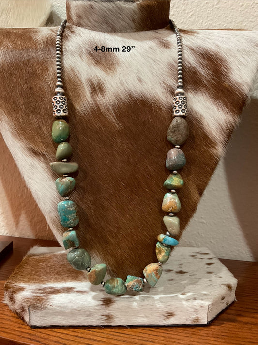Chunky Kingman Turquoise Necklace