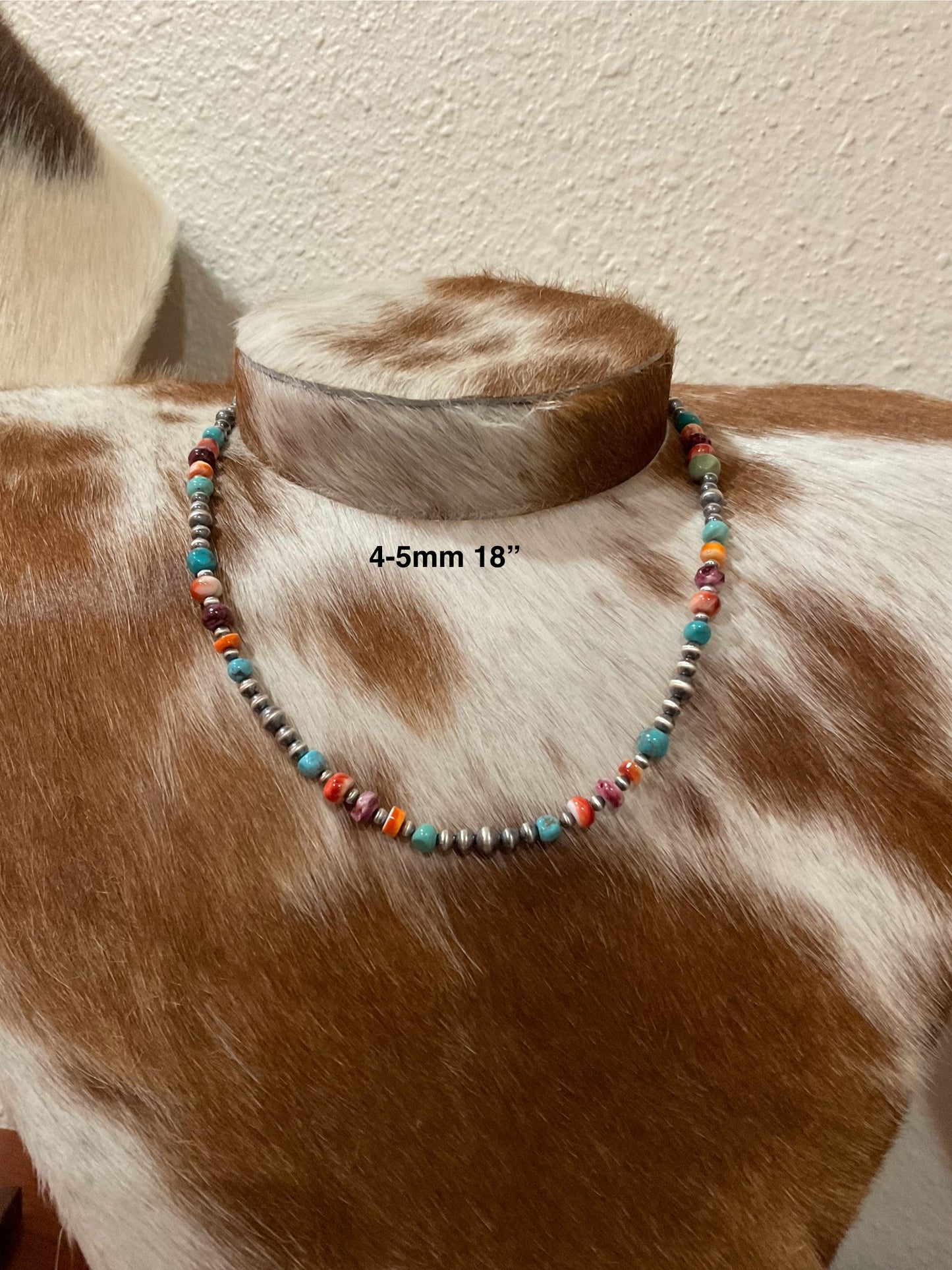 Sterling Silver Pearls w/ Multicolor