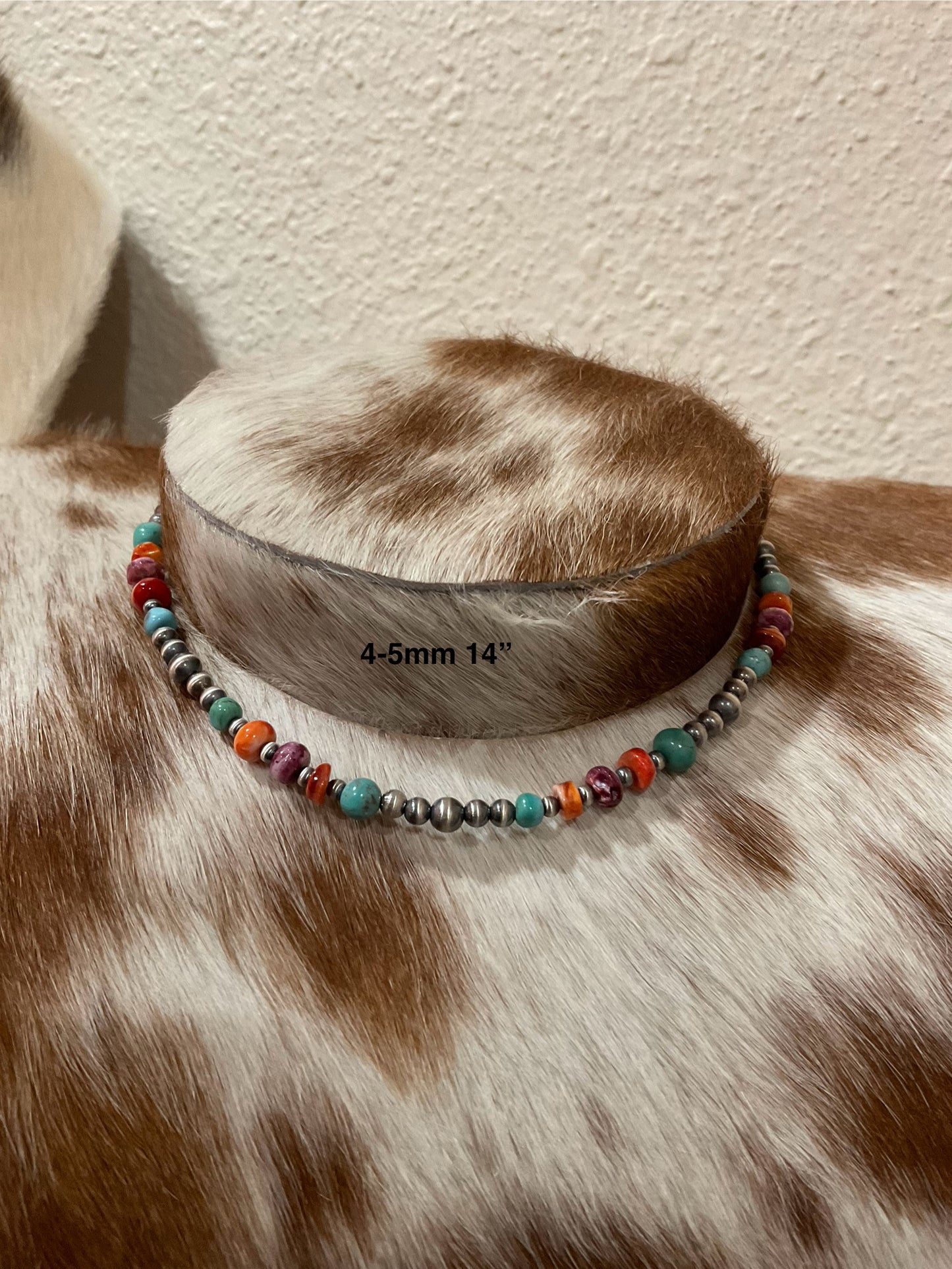 Sterling Silver Pearls w/Multicolor