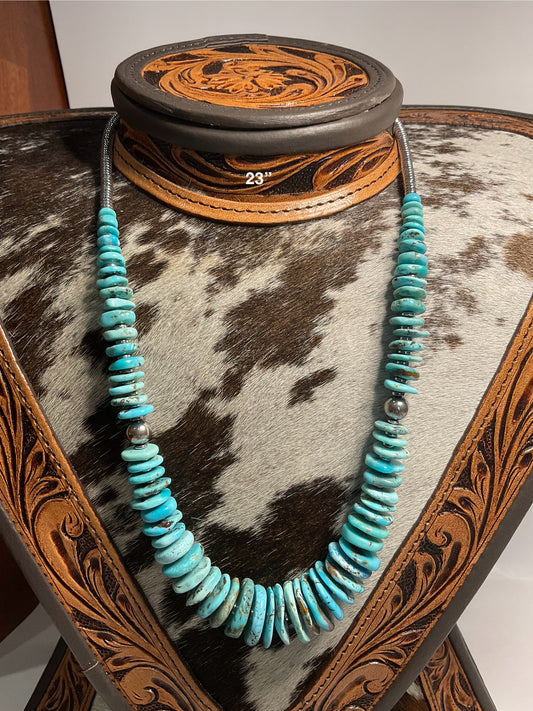 Blue Turquoise Necklace