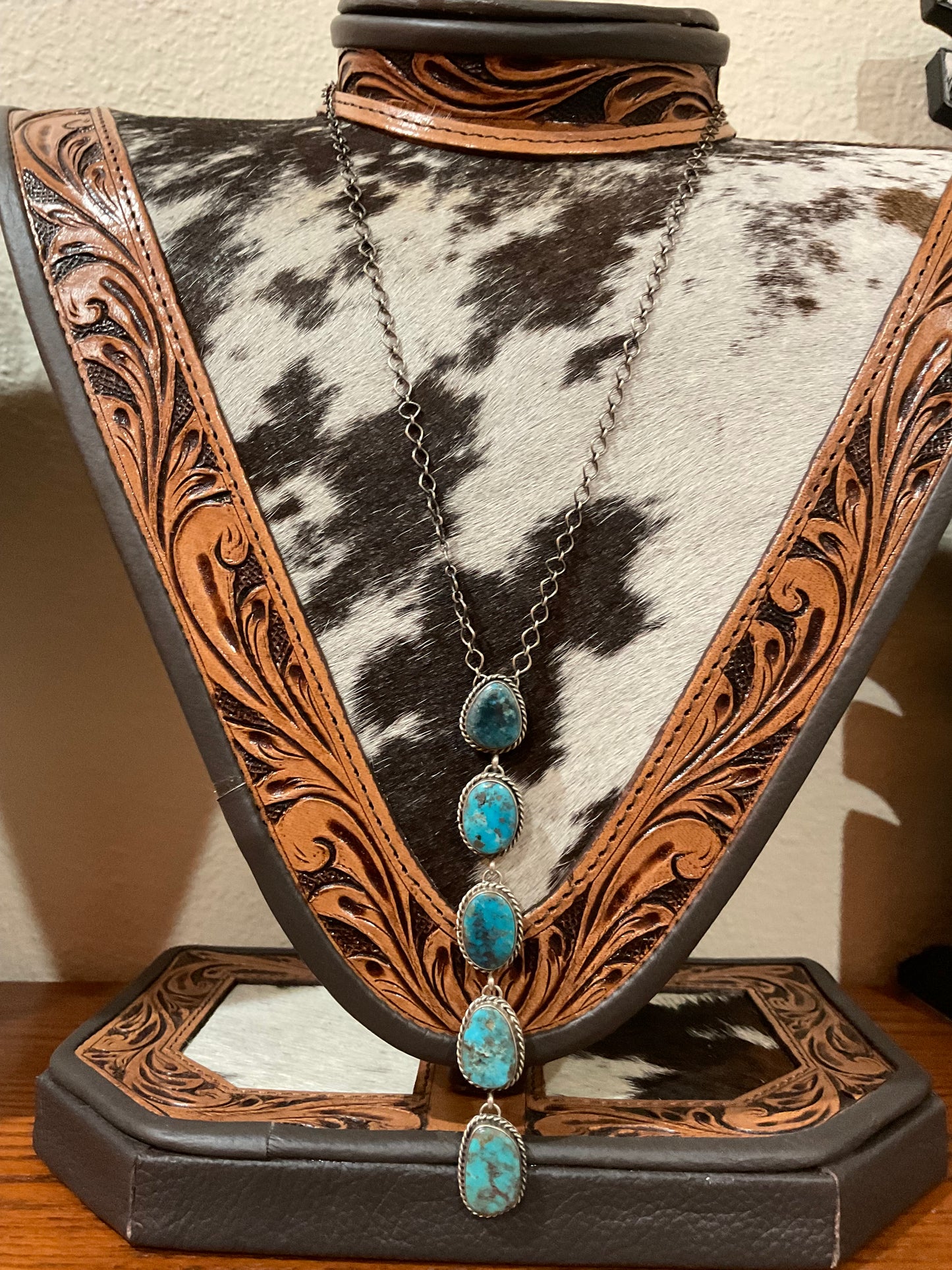 Morenci Turquoise Lariat
