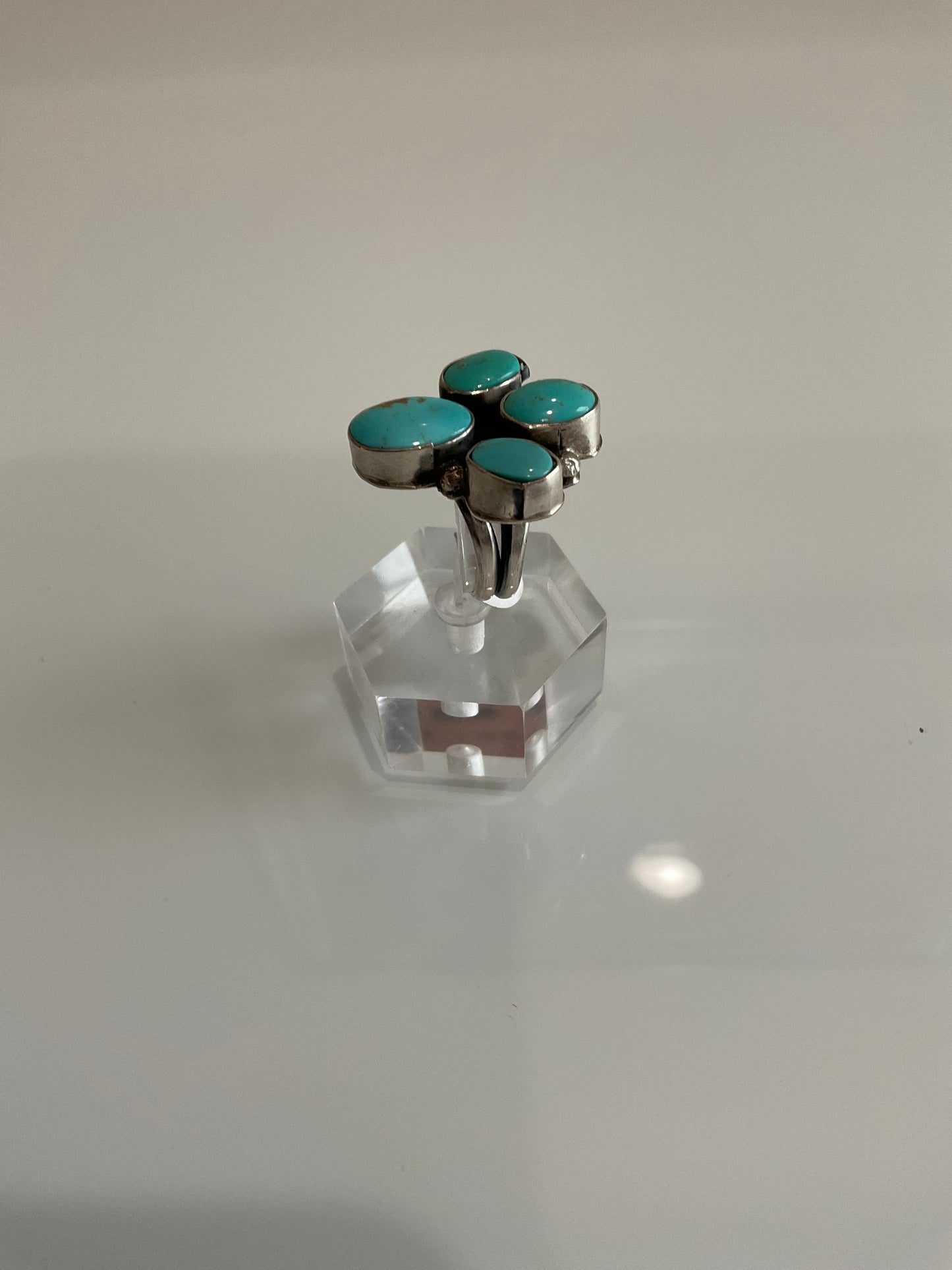 Kingman 4 Stone Cluster Ring