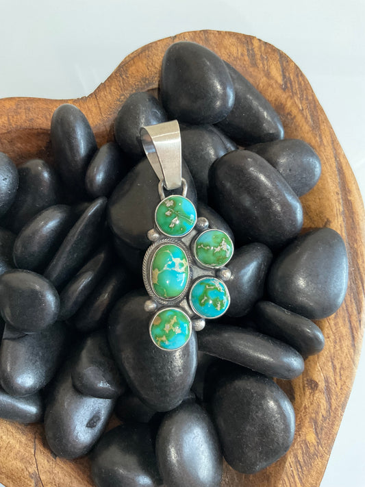 Sonoran Gold Half Cluster Pendant