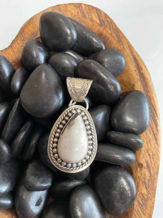 White Buffalo Pendant