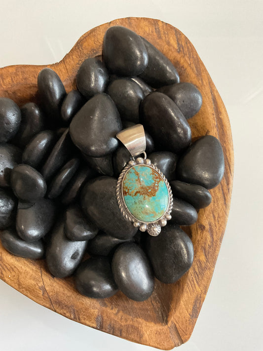 Pilot Mountain Turquoise Pendant