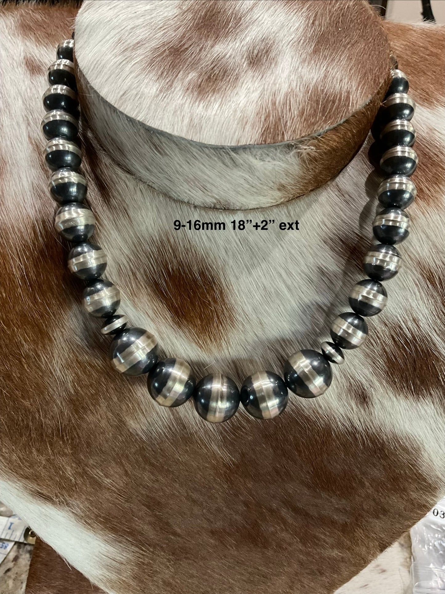18”-20” Sterling Silver Pearls