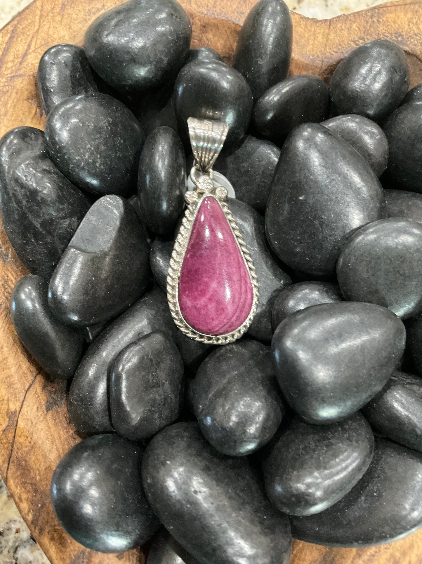 Purple Spiny Pendant