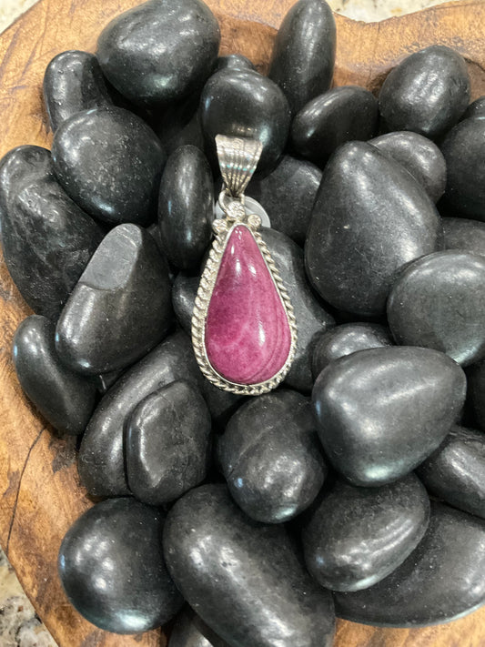 Purple Spiny Pendant