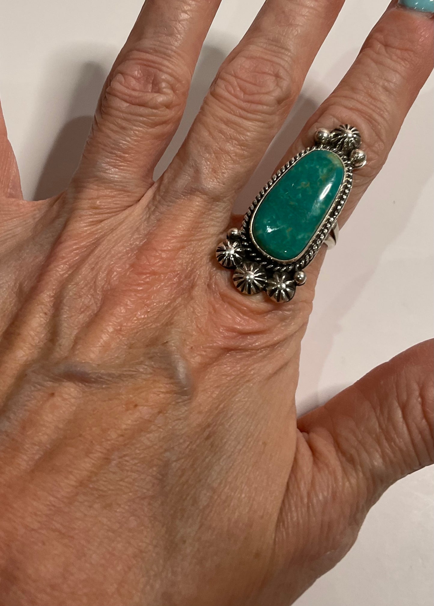 Tyrone Turquoise Ring