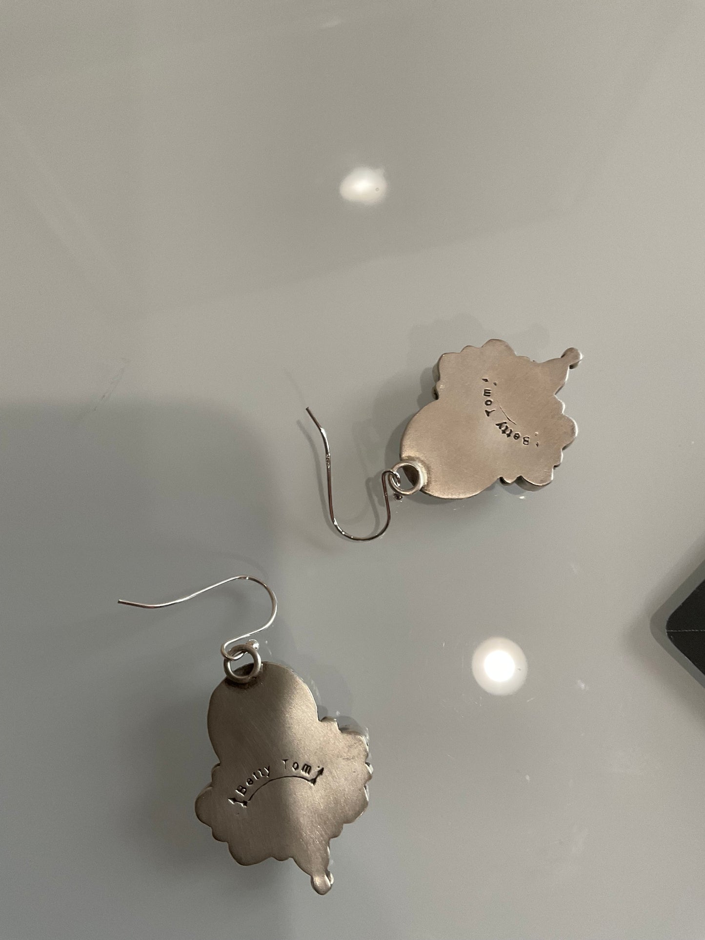 Multistone Cluster Dangle Earrings