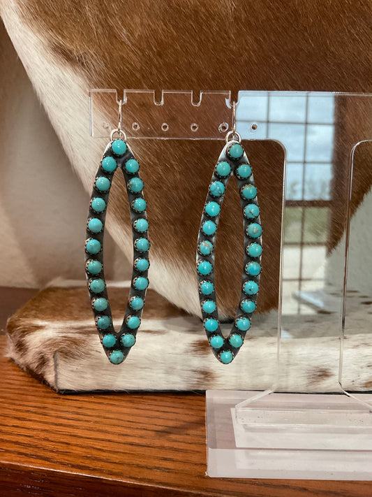 Kingman Hoop Earrings