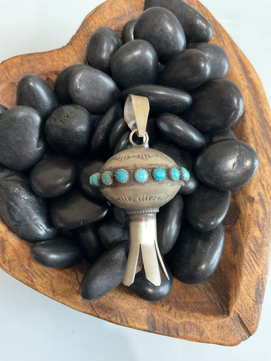Kingman Squash Bell Pendant