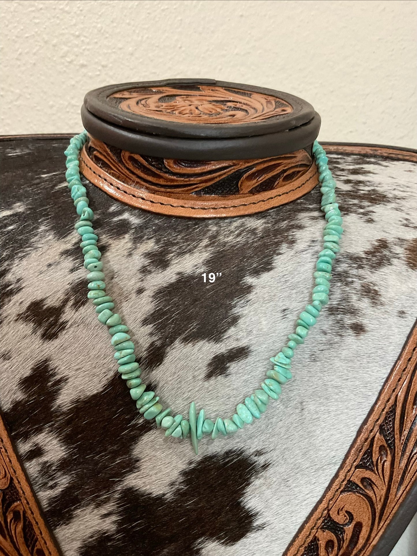 19” Campitos Turquoise Necklace