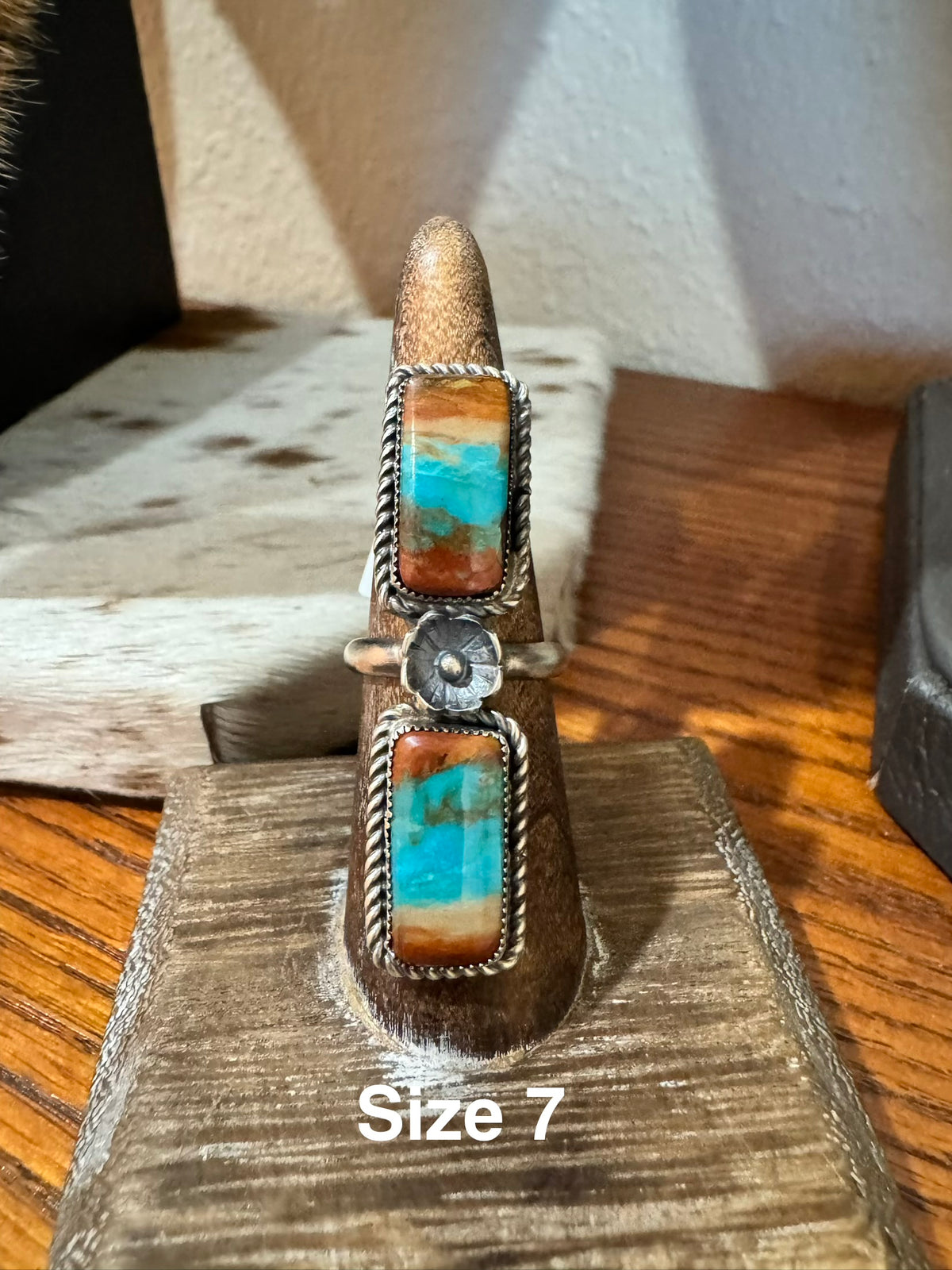 Easter Blue Turquoise Ring